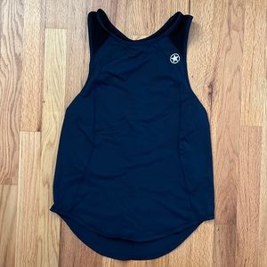 Savage Barbell small navy workout tank